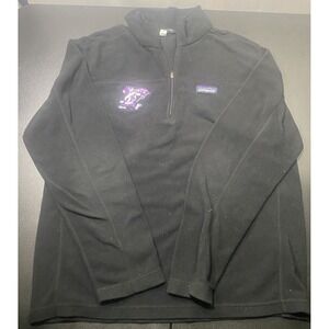 Patagonia Kansas State‎ Wildcats 1/4 Zip Fleece Pullover Embroidered Sz Small